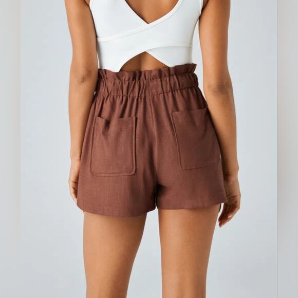 NWT Halara Paper Bag Waist Shorts Size Small - Picture 2 of 6
